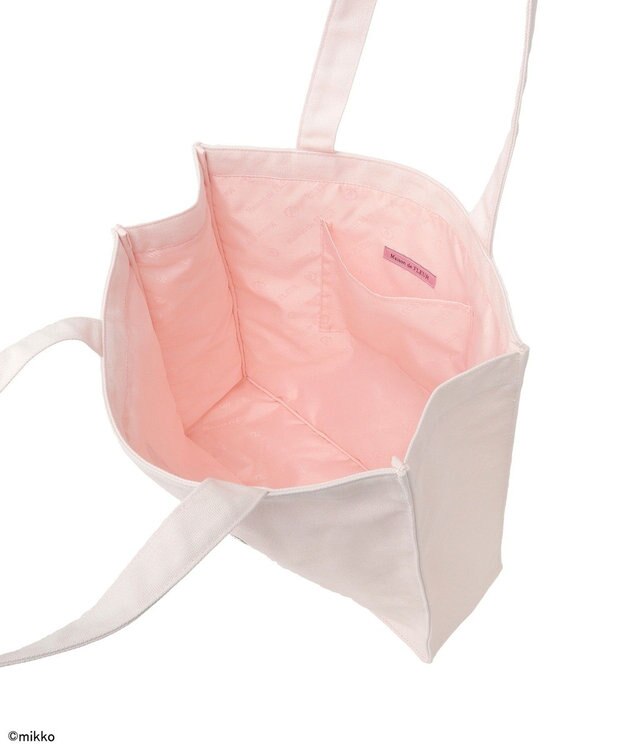 Maison de FLEUR Lil ala mode スクエアトートバッグ Light Pink