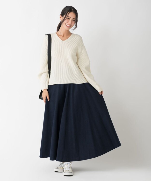 ONWARD Reuse Park 【23区】ニット秋冬 オフホワイト