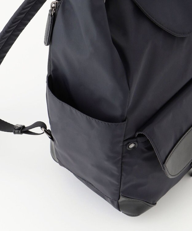 Y'SACCS ミリタリーフラップリュックサック ブラック