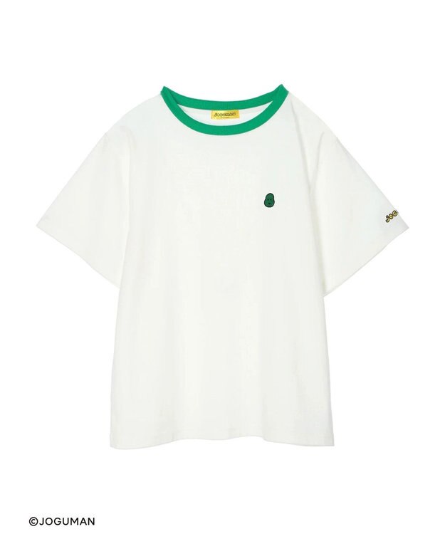 Green Parks ジョグマン／ワンポイントリンガーＴシャツ Off White