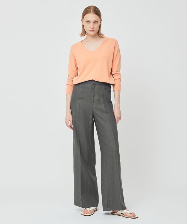 BEIGE， BURDOCK / ワイドパンツ Slate