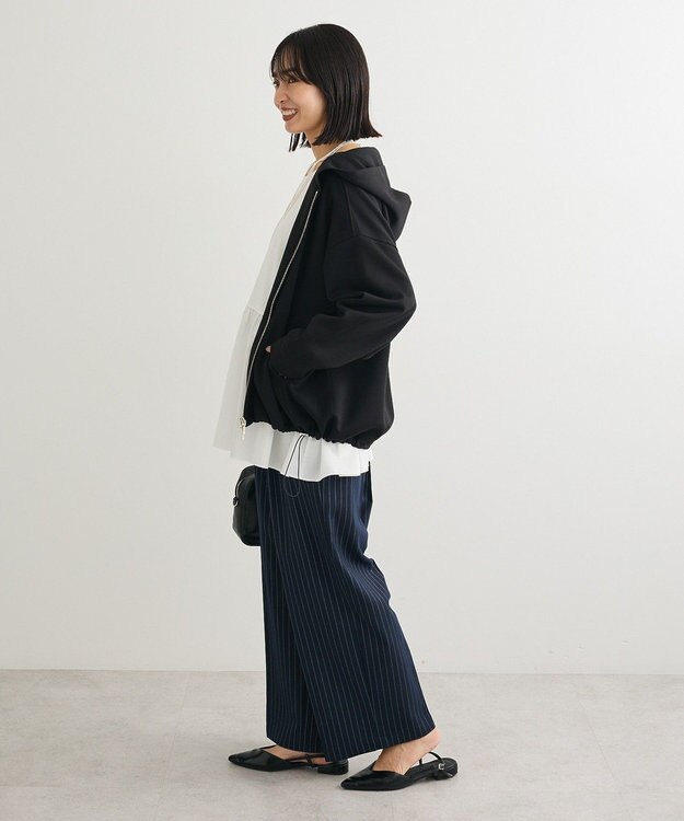 Green Parks ダンボールＺＩＰパーカー Black