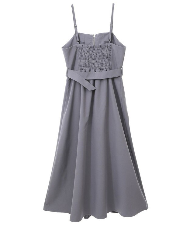 earth music&ecology ダブルジップキャミワンピース Light Gray