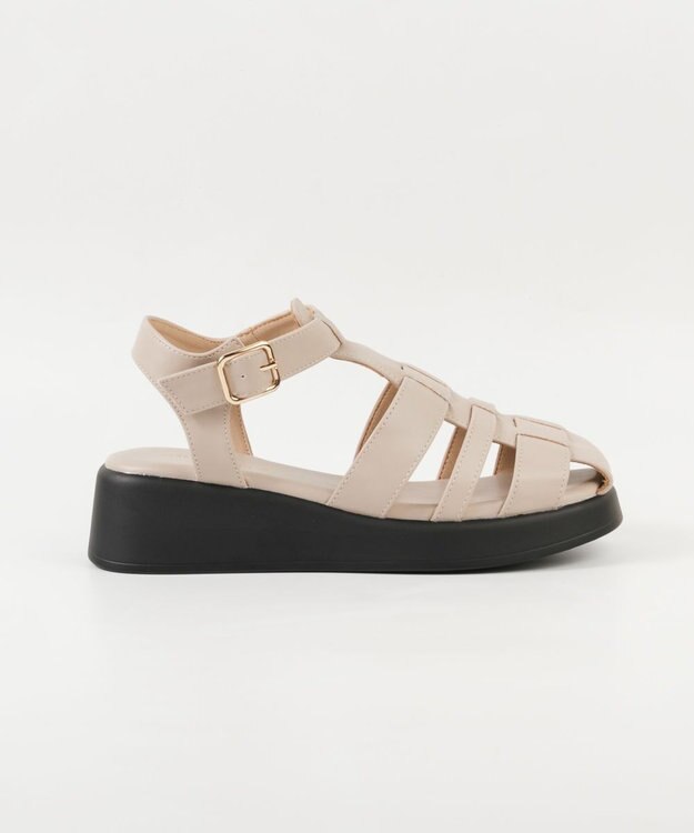 BONTRE 【pied du lapan/ピエドラパン】厚底グルカサンダル/50753ZI アイボリー