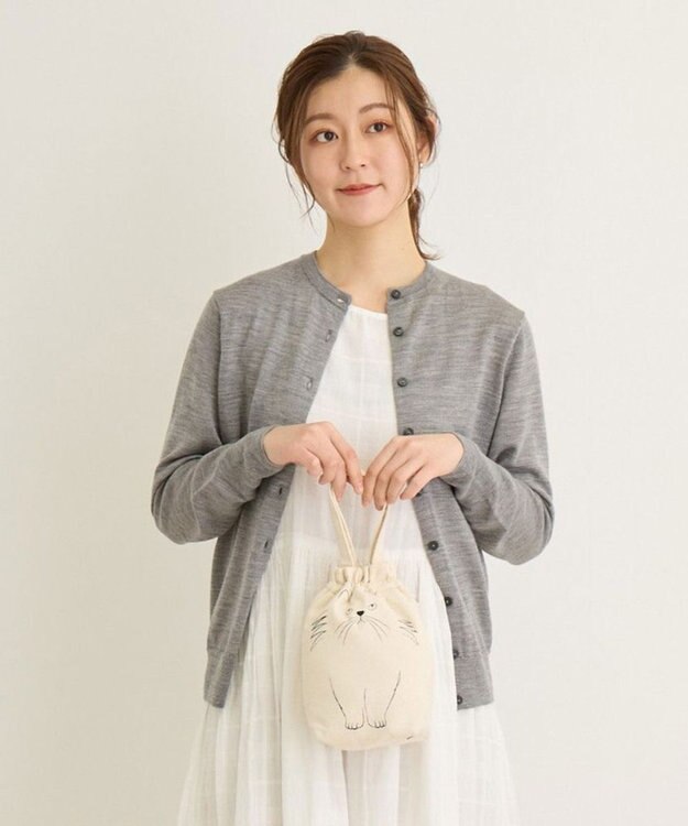 ROOTOTE 6424【簡易保冷】RT.サーモキーパー.ネコキン-A 01：ナチュラル