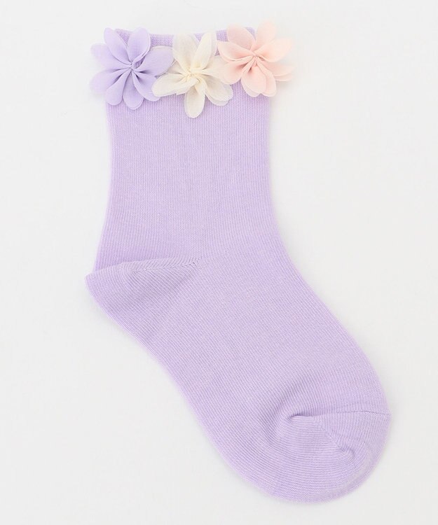 ANY KIDS 【3点セット】ソックス（フラワーセット） オフホワイト