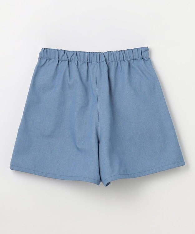 ANY KIDS ひんやりクール リボンショートパンツ デニム