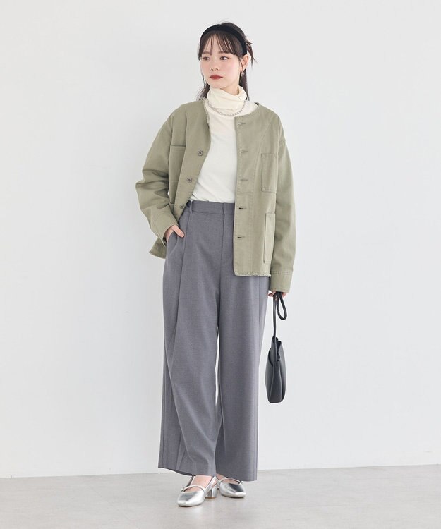 earth music&ecology 【予約】ベルトミュールパンプス シルバー