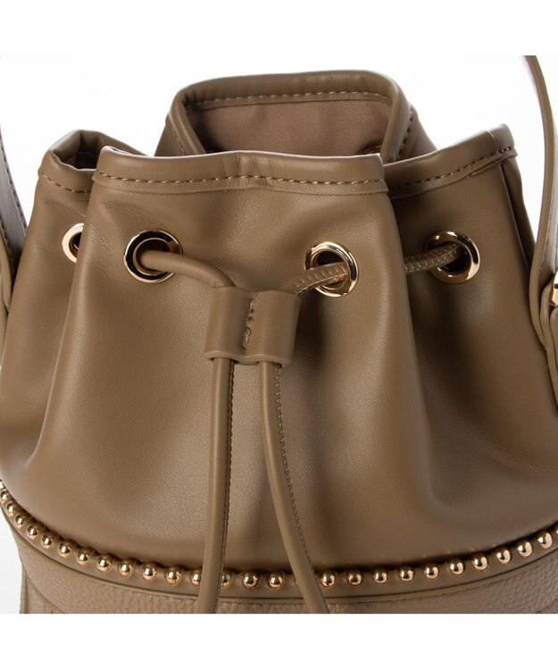 UNBILLION カシュカシュ cachecache / ボールチェーンポイントタッセルドロストショルダー オーク