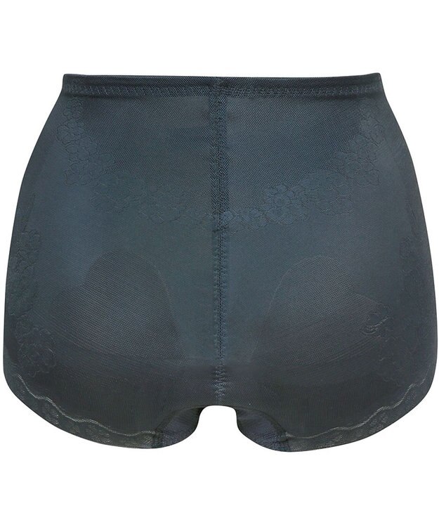 Wing ガードル 【キュッとアップパンツ】 ヒップをまるくメリハリあるラインに ラクにおなか押さえ ショート丈 KQ0545 ウイング／ワコール チャコールグレー