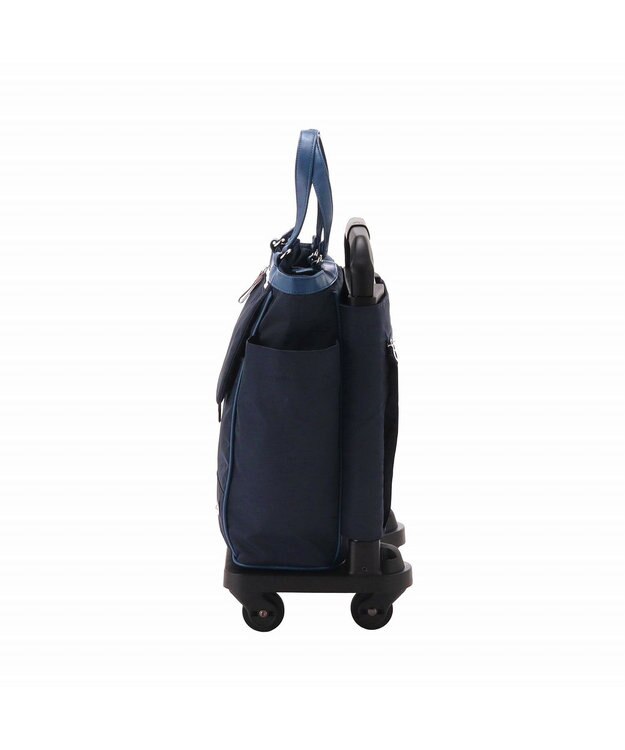 ACE BAGS & LUGGAGE soelte オートゥイユ お買い物キャリーバッグ 13L 機内持込 キャスターストッパー 36001 ソエルテ ネイビー
