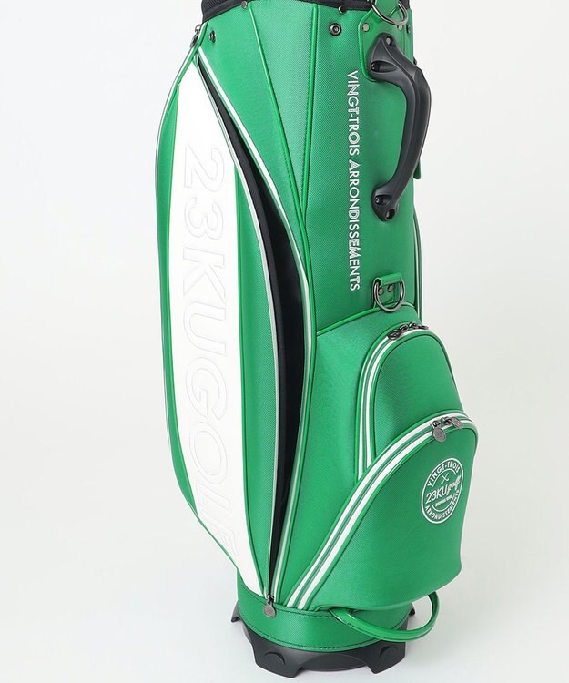 23区GOLF 【UNISEX】軽量化を実現したキャディバッグ　持ち運びの多い練習にも最適 グリーン系