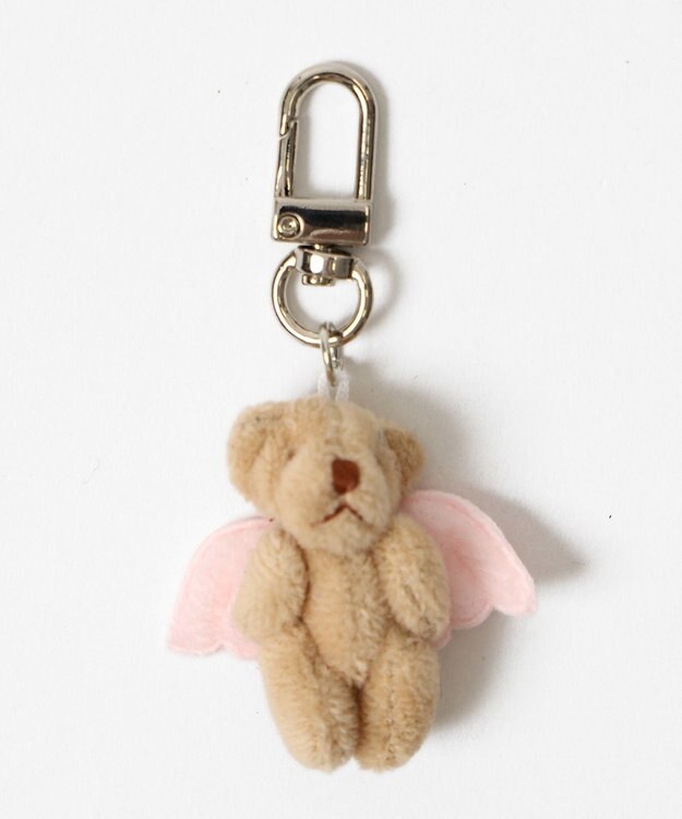 WEGO エンジェルミニベアキーホルダー ベージュ