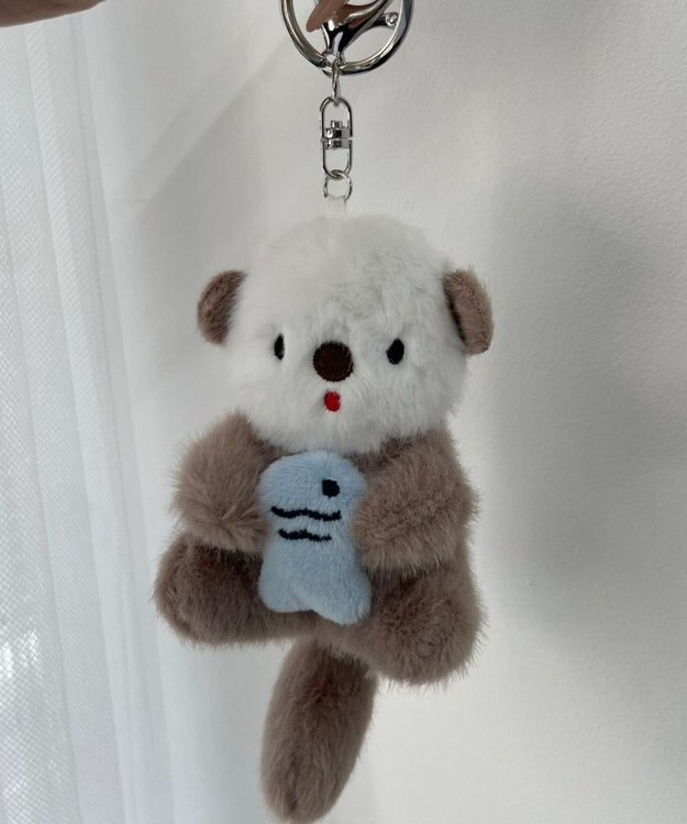 WEGO ラッコぬいぐるみキーホルダー 柄1