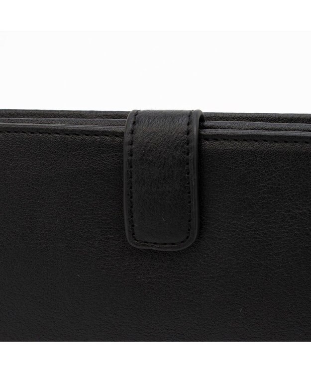 UNBILLION アトランタ ATLANTA / 牛革二つ折りカラーコンビ長財布 ブラック