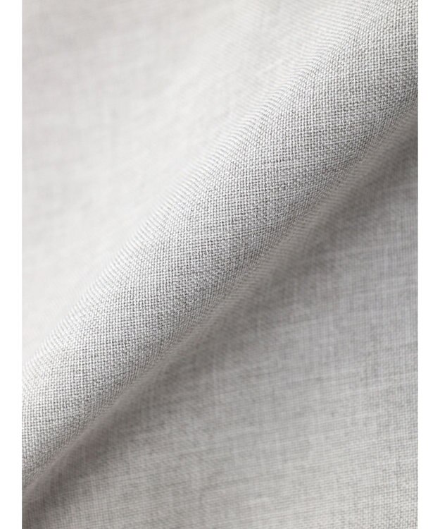 Green Parks 麻調ストレートパンツ Gray