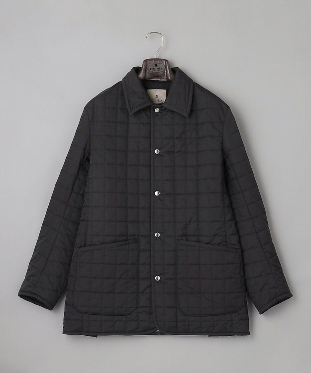 GOTAIRIKU 【仕事で着用可】ブライトメモリーストレッチ キルティングジャケット ブラック系