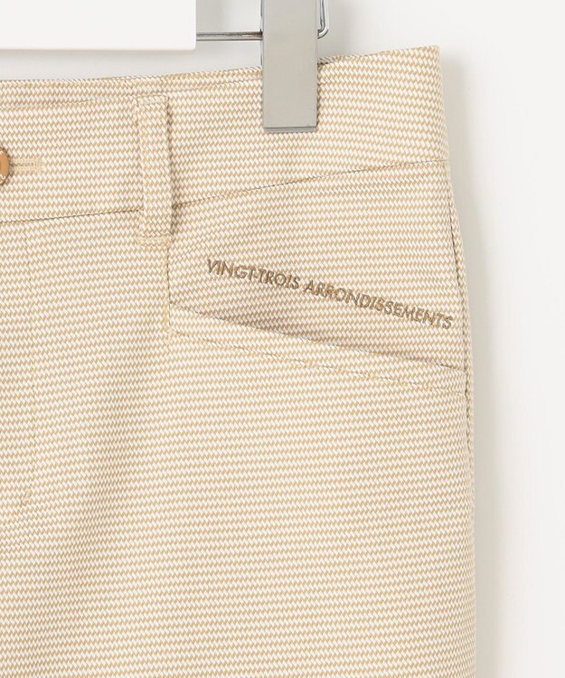 23区GOLF 迷ったらこれ！【WOMEN】ハイパワーストレッチ ベーシックパンツ ベージュ系