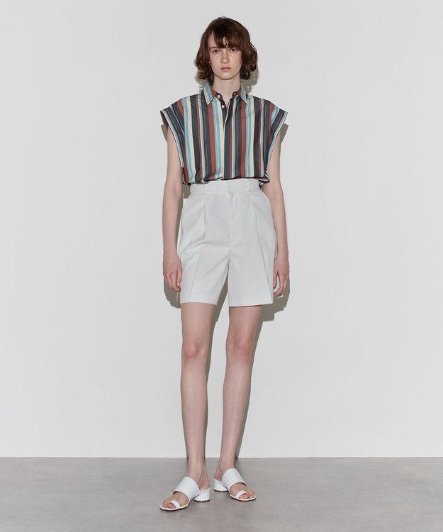 NAVE 【Nave】ウールポリエステルツイル ショートパンツ アイボリー系