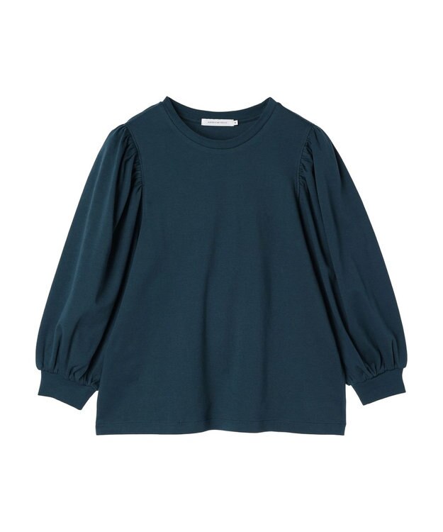 AMERICAN HOLIC ドルマンギャザー７分袖カットプルオーバー Ivory