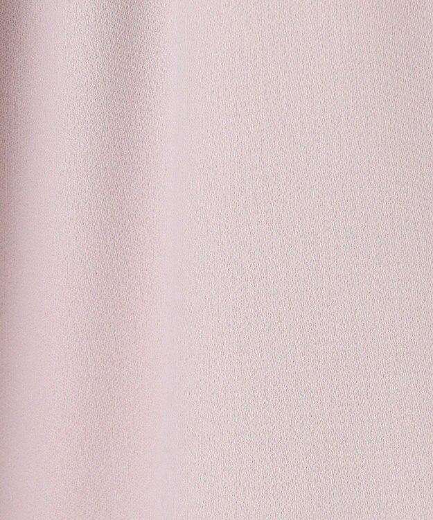 ICB 【洗える】ウォームサテン ワイドストレートカーゴパンツ ヘイズピンク系