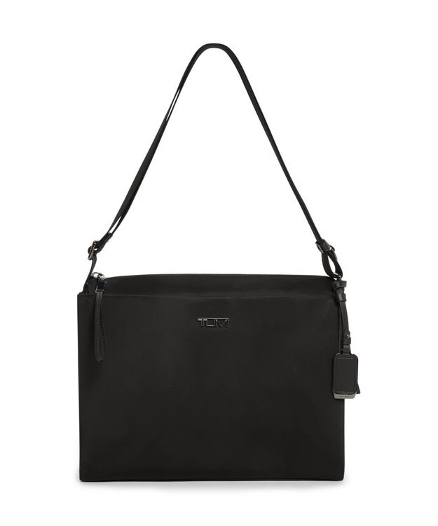 TUMI VOYAGEUR 「ナッシュ」クロスボディ ブラック/ガンメタル