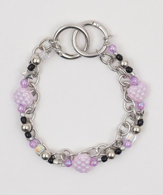 WEGO 2wayチェーンビーズモチーフストラップ 柄5