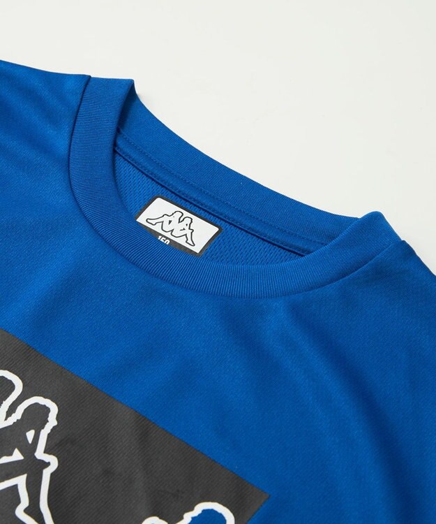 OP／FILA 【Kappa】ＯＭＩＮＩプリントTシャツ ブルー