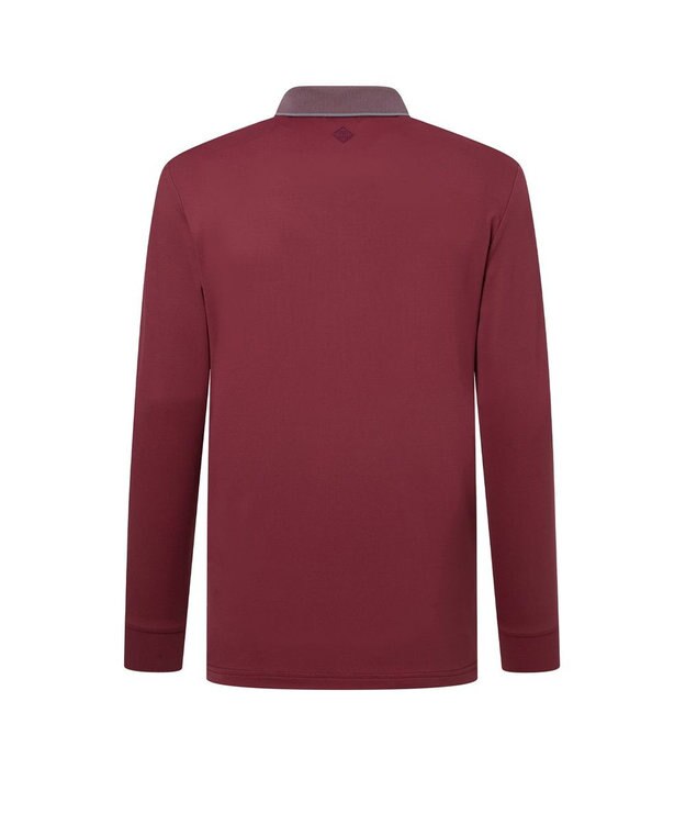 DAKS 【DAKS GOLF】カラーチップストレッチソフトTシャツ ボルドー