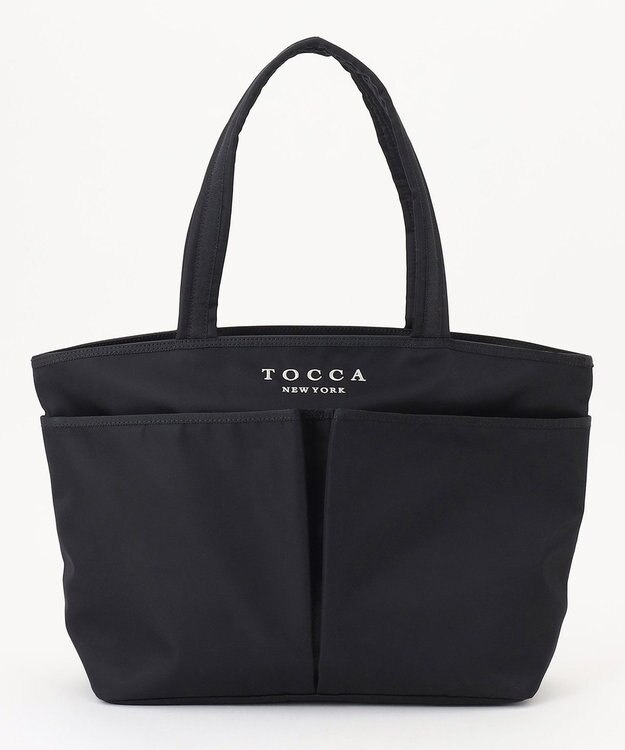 TOCCA 【WEB＆一部店舗限定】【A4サイズ対応・サスティナブル素材】T-INCONTRO TOTE L トートバッグ L ブラック系