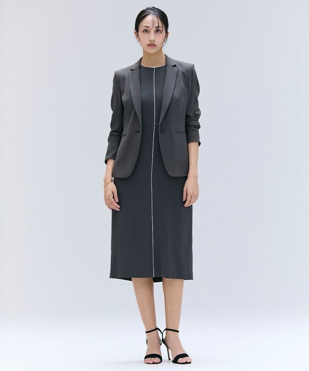 BEIGE， 【洗える・L-size】CINDY / テーラードジャケット C.Gray