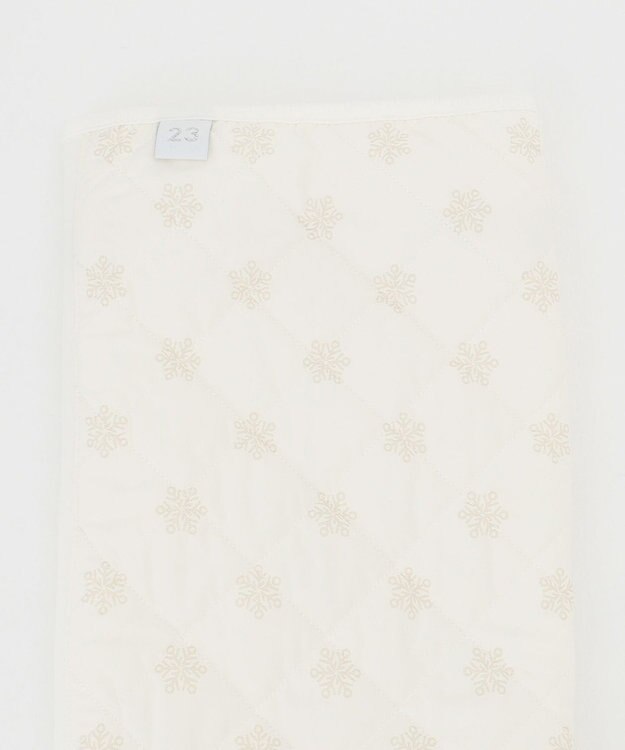 23区GOLF 毎年大人気の防寒アイテム【WOMEN】タフタ レッグウォーマー ホワイト系