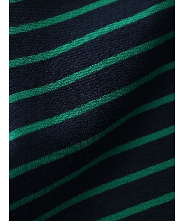 AMERICAN HOLIC ボーダーショートカットプルオーバー Navy