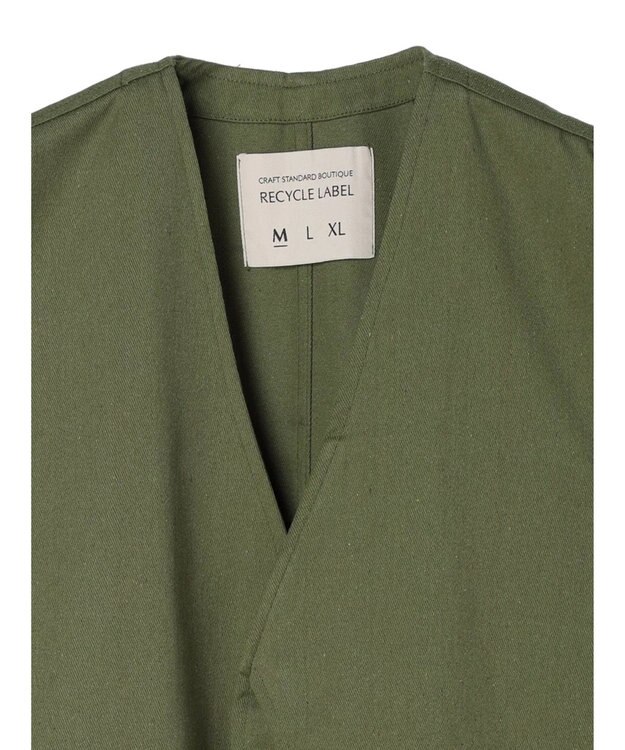 CRAFT STANDARD BOUTIQUE 【リサイクル】ヘビーツイルワークベスト Khaki