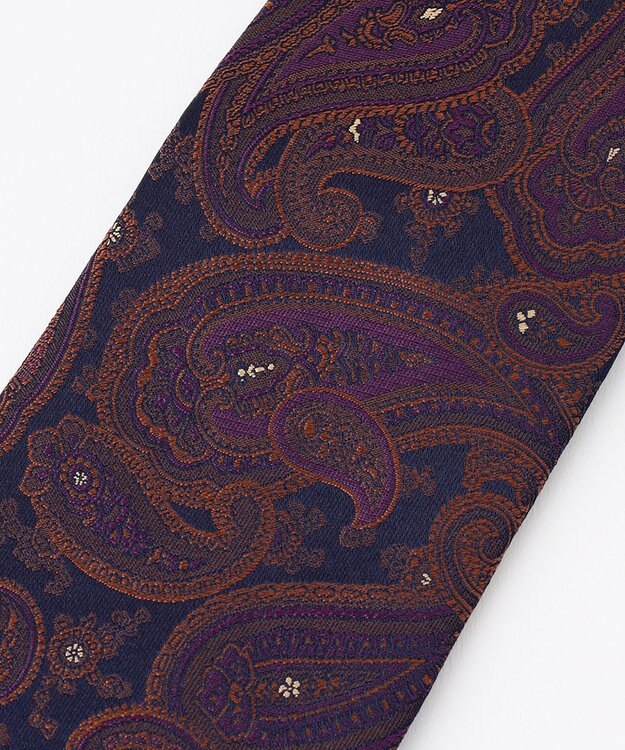J.PRESS MEN 【J.PRESS SPUN SILK COLLECTION】ヴィンテージジャガード ネクタイ パープル系7