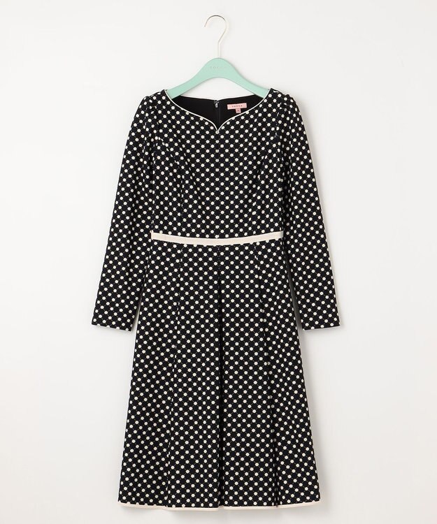 TOCCA 【洗える！】CLOVER STAMP ドレス ブラック系5