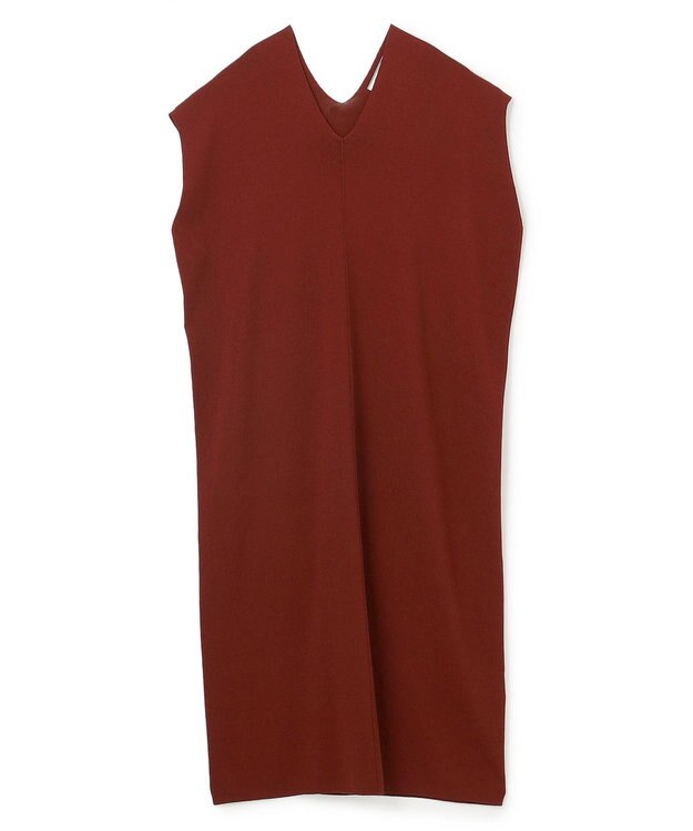 BEIGE， NADIA / サマーニットドレス Burgundy x Burgundy