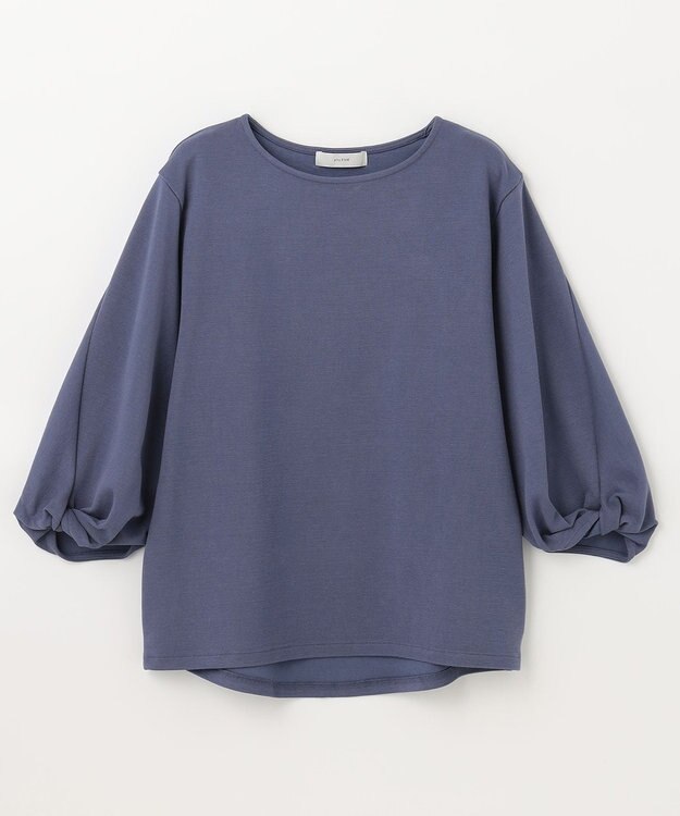 ANY ツイストスリーブ トップス ブルー