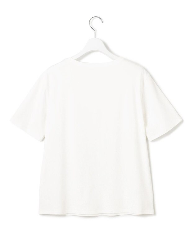 23区 S 【好評につき新色追加/汗じみ防止】エンブロイダリージャージー レースキャミソール付き カットソー ベージュ系