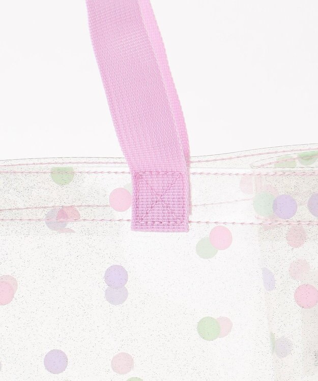 ANY KIDS シャラシャラ プールバッグ ラベンダー×アイス