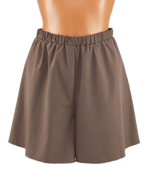 San-ai Resort（三愛水着楽園） 【UPF50＋】　タンクトップキュロット3点セット　9M・11L　【San-ai Resort（サンアイリゾート）】 ブラウン