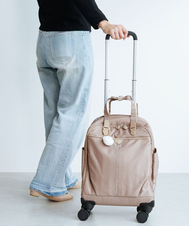 ACE BAGS & LUGGAGE Kanana project COLLECTION シェリTR スーツケース  2～3泊 機内持込 キャスターストッパー 17951 カナナプロジェクト コレクション ベージュ
