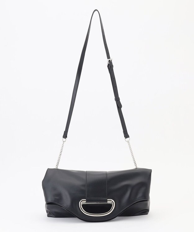 ICB 2WAYメタルハンドルトート ブラック系