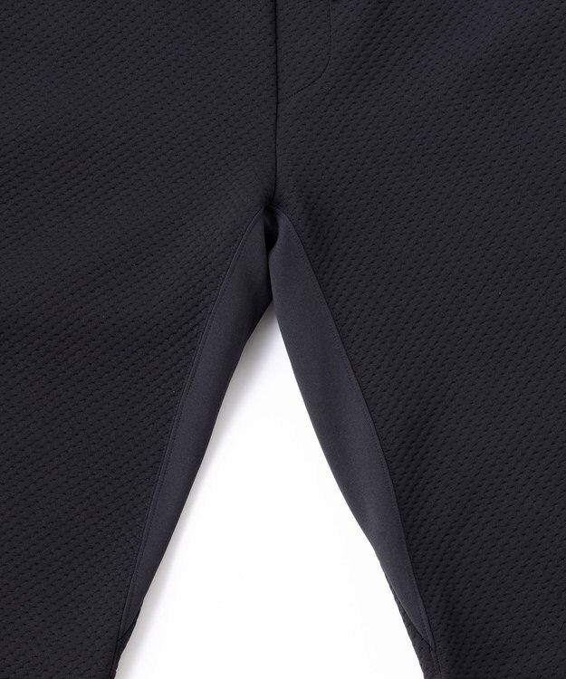 UNFILO 【ミズノ×UNFILO】ブレスサーモ リップルキルト ジョグパン ブラック