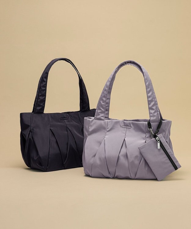 MioFIRANO HERRINGBONE J001 トートバッグ マルチケース付き はっ水 LIGHT GRAY