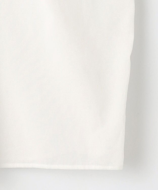 NAVE 【Nave　洗える】ボリュームボイル ブラウス ホワイト系