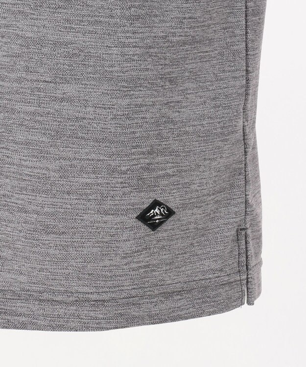 JOSEPH ABBOUD MOUNTAIN クールスキン鹿の子 ポロシャツ ライトグレー系