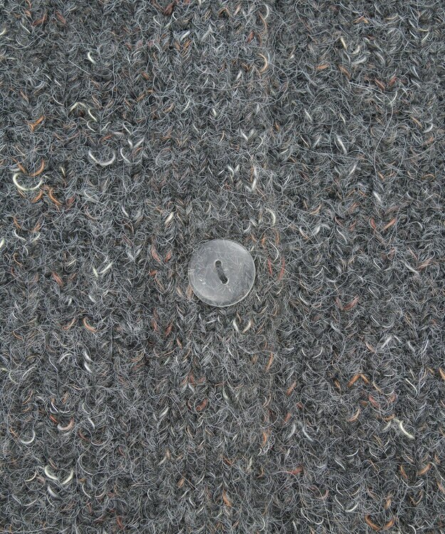 earth music&ecology 【WEB限定】SET2点ショートカーディガン＋リボンキャミソール Charcoal Gray