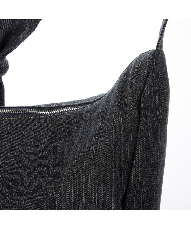 UNBILLION カシュカシュ cachecache / リボンハトメワンショルダー ブラック