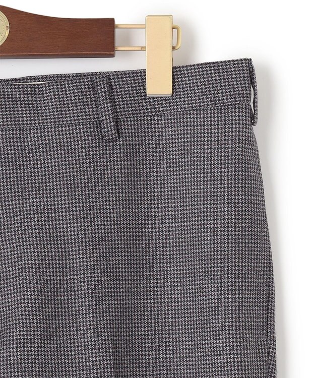 J.PRESS MEN 【WEB・一部店舗限定】オルタネートカラーハウンドトゥース スラックス ワイン系8